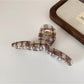 Beau - Plaid Leopard Polka Dot Hair Claw Clip