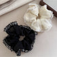 Gifty - Organza Tassel Hair Scrunchie