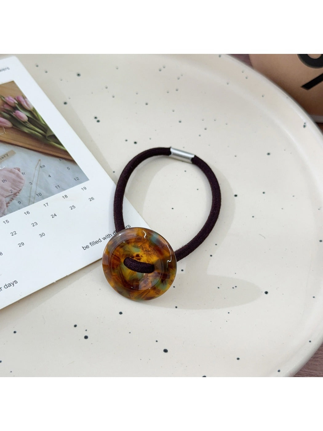 Gifty - Ink-Wash Round Hair Tie