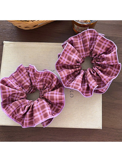 Gifty - Grid Fabric Four Layer Hair Loop