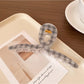 Beau - Transparent Grid Hair Clip