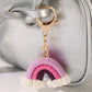 Keypus - Cute Rainbow Fringe Keychain