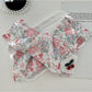 Gifty - French Bow Hair Tie Floral Lace Elastic Headband