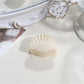 Beau - Textured Plastic Seashell Silhouette Claw Clip