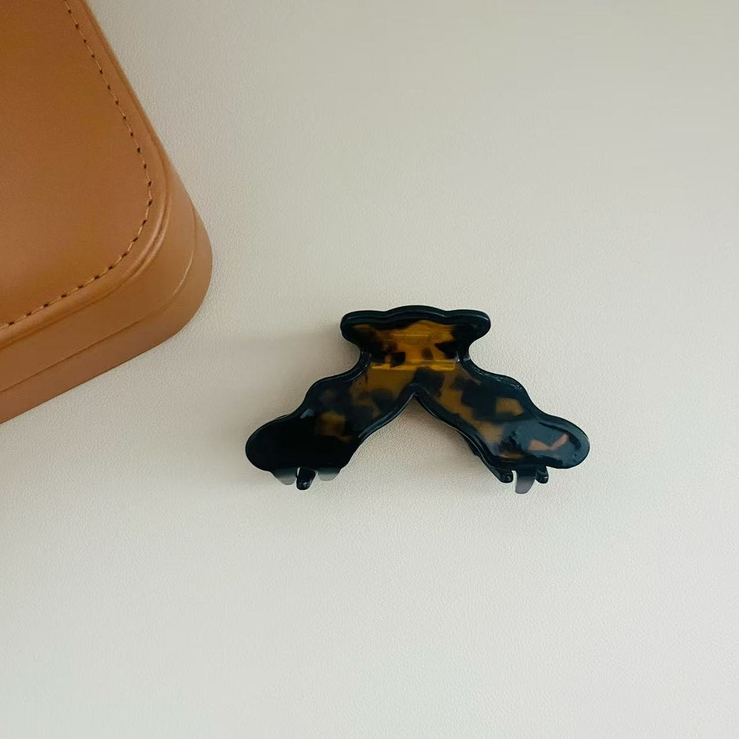 Beau - Minimalist Curved Wave Acetate Claw Clip