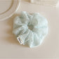Gifty - Lace Cutout Polyester Fabric Scrunchie