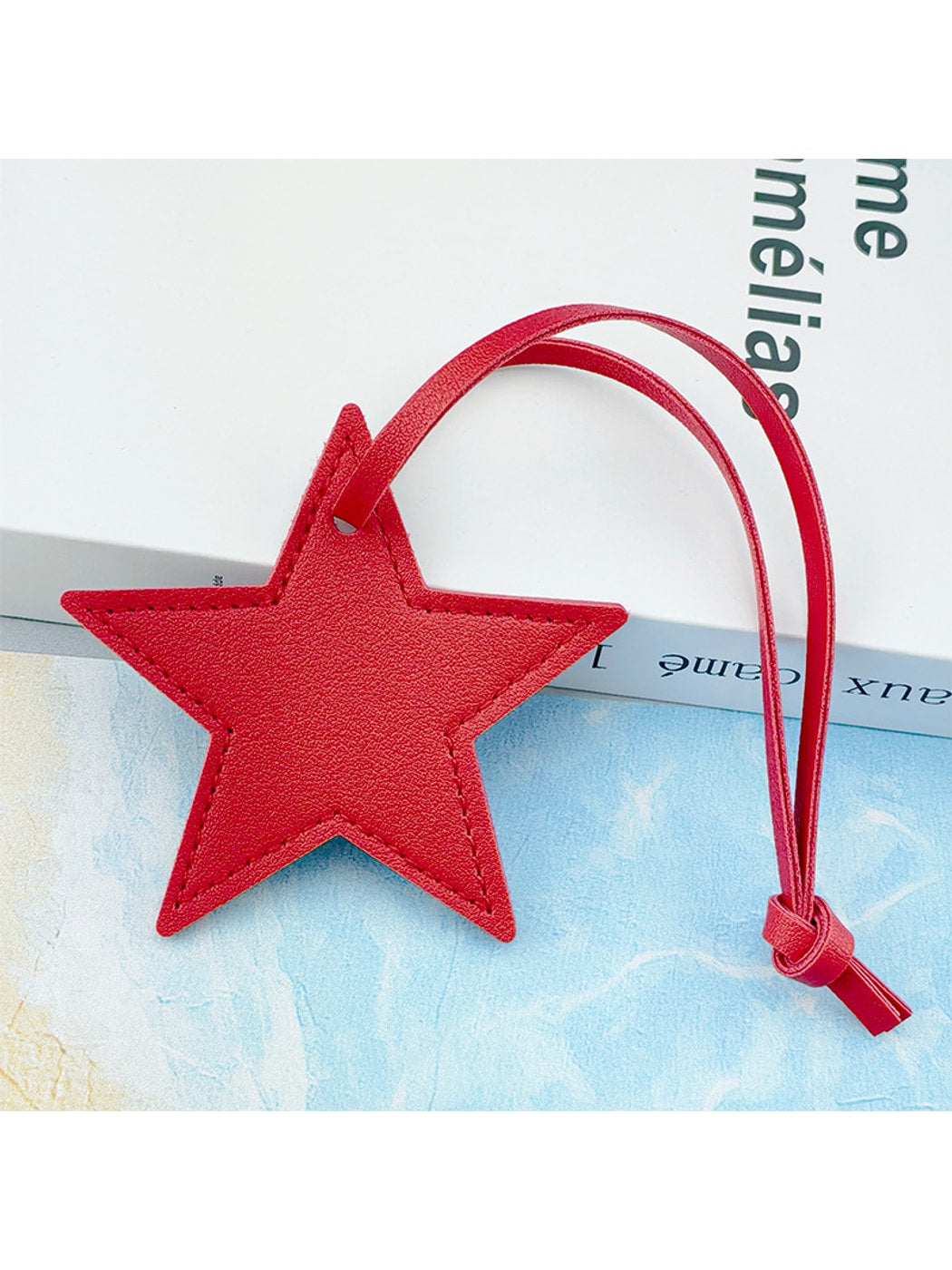 Keypus - Minimalist Five-Point Star Bag Charm Keychain