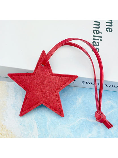 Keypus - Minimalist Five-Point Star Bag Charm Keychain