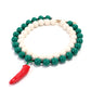 Nozari - Layered Chili Pepper Beaded Pendant Necklace