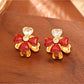 Earedge - Four Leaf Clover Resin Earrings