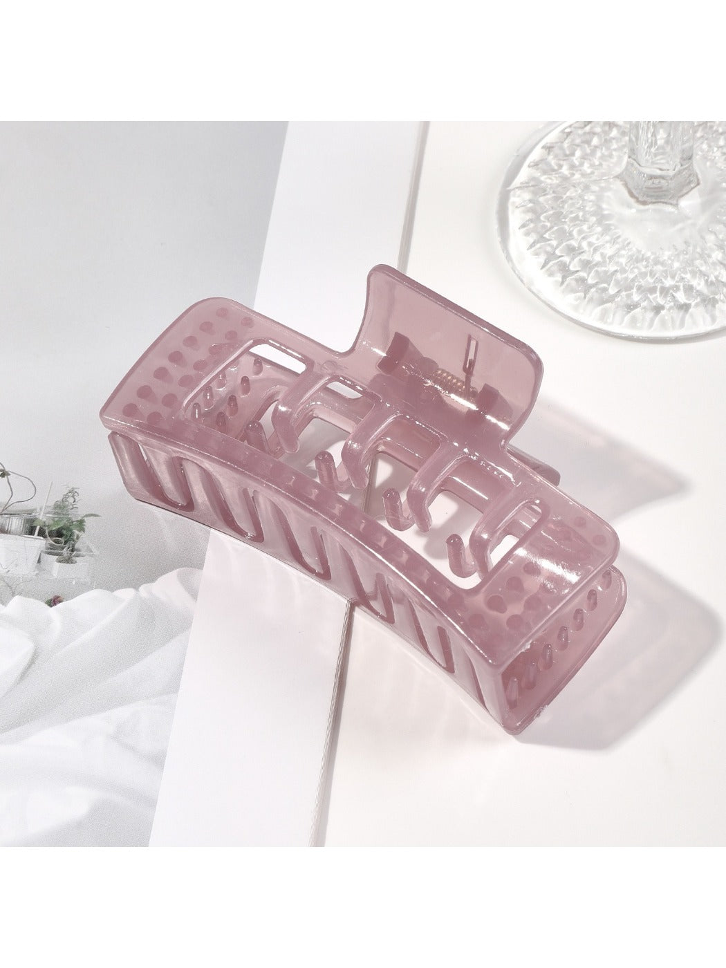 Beau - Square Matte Large Hair Clip