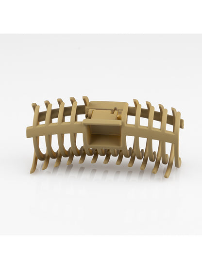 Beau - Matte Large Ribbed Claw Clip