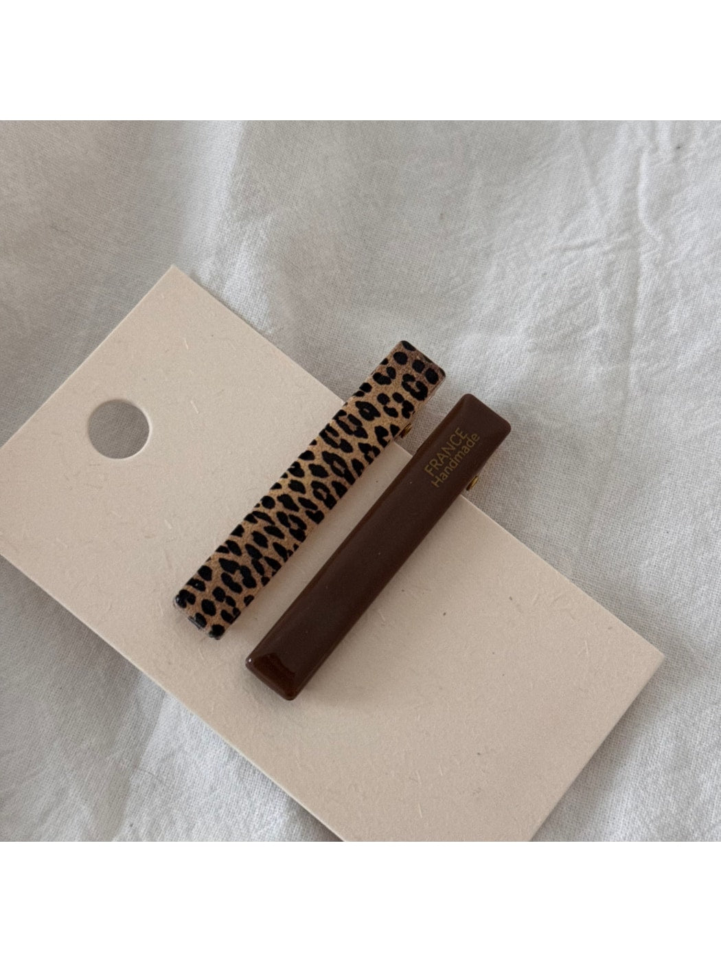 Beau - Sweet Style Printed Barrette Hair Clip