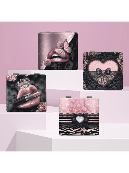 Mirroray - Y2K Style Folding Portable Makeup Mirror