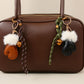 Keypus - Glove Shaped Woven Cord Plush Bag Charm Keychain