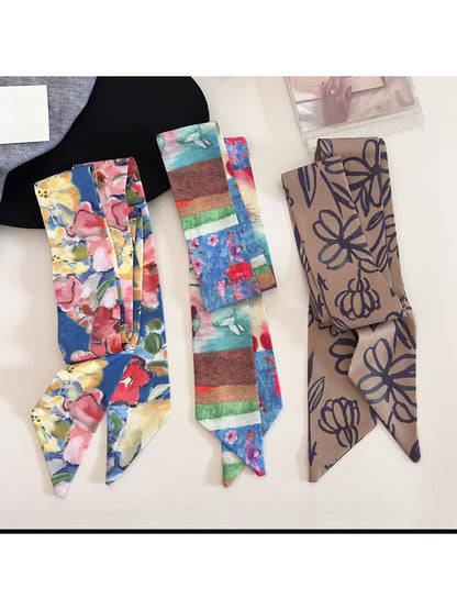 Gifty - Retro Oil Painting Style Floral Headband