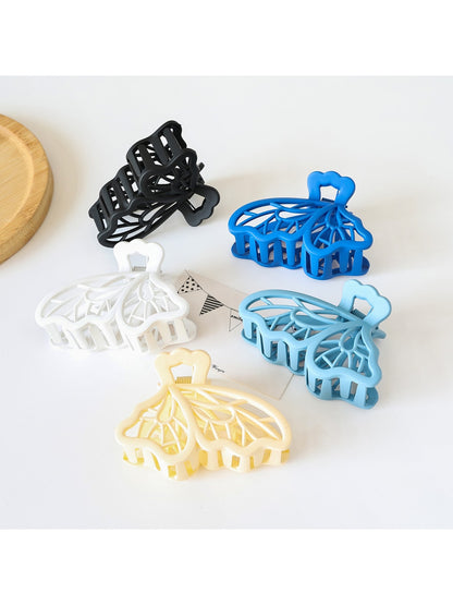 Beau - Decorative Butterfly Shape Plastic Hair Claw Clip