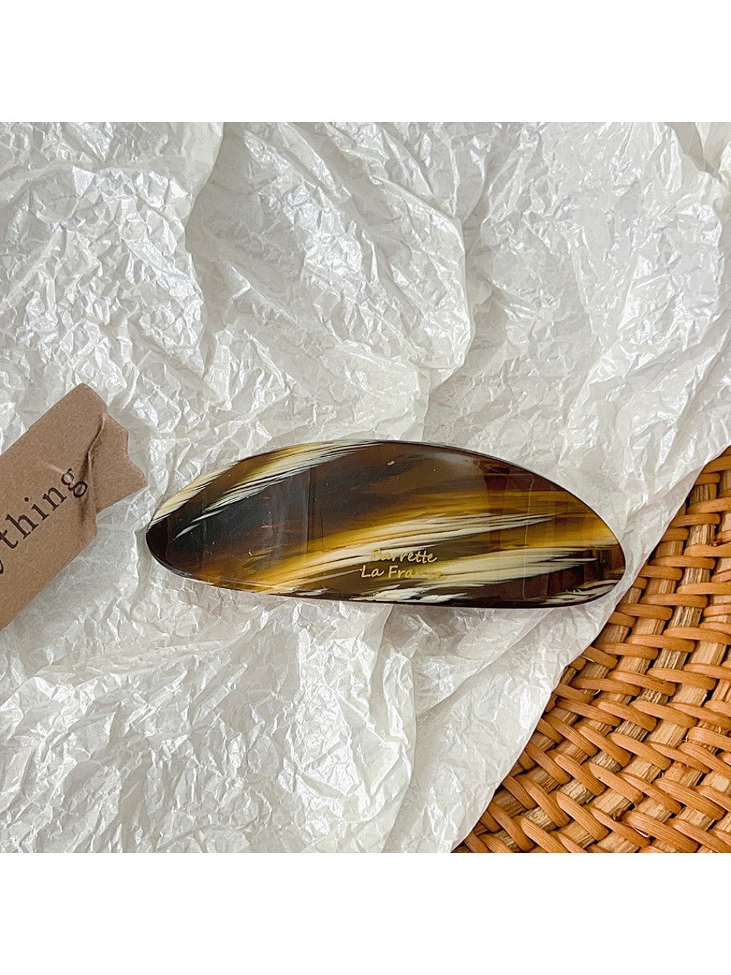 Beau - Elegant Oval Hair Clip
