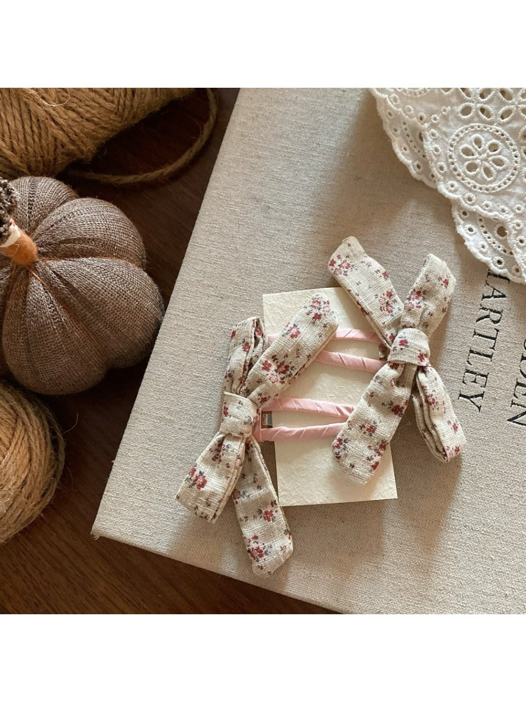 Beau - Elegant Pastel Floral Hair Clip