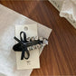 Beau - Elegant Beaded Bow Hair Clip