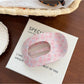Beau - Retro Printed Oval PVC Claw Hair Clip