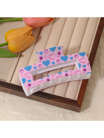 Beau - Valentine's Heart Motif Claw Clip