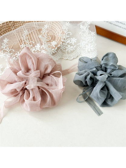 Gifty - Elegant Puff Satin Scrunchie