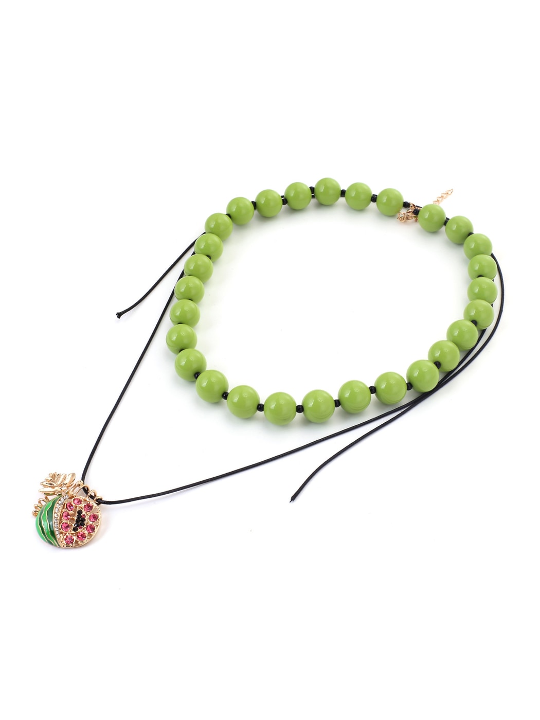 Nozari - Layered Geometric Fruit Pendant Necklace