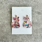 Earedge - Cat-Shaped Glitter Sequin Earrings