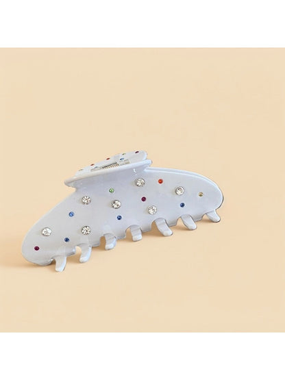 Beau - Acetate Crystal-Embellished Claw Clip