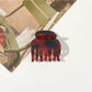 Beau - Matte or Glossy Leopard Print Claw Clip