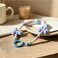 Keypus - Acrylic Bow Beaded Bag Charm Keychain