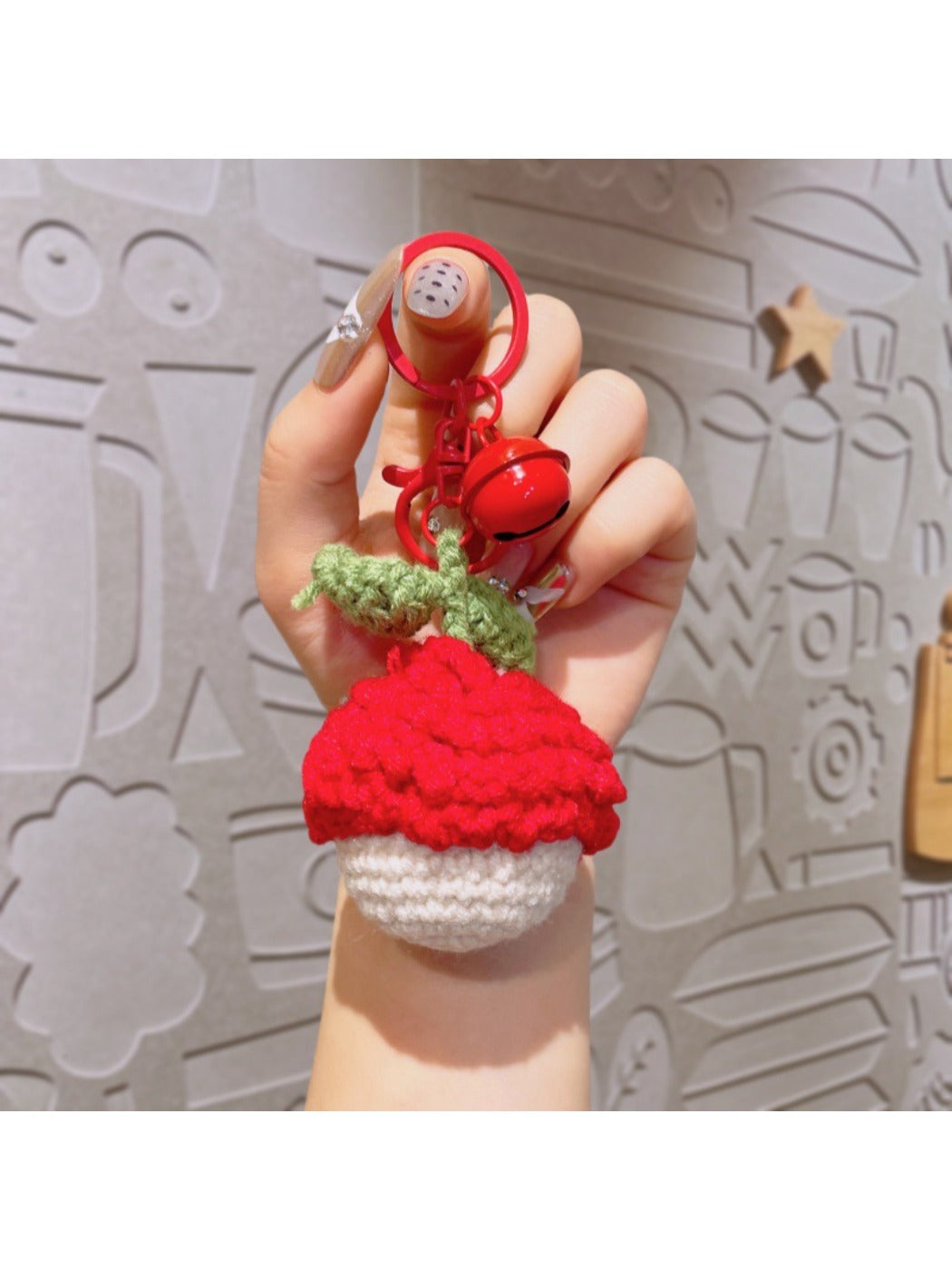 Keypus - Crochet Fruit Vegetable Keychain