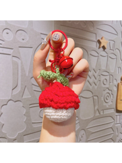 Keypus - Crochet Fruit Vegetable Keychain