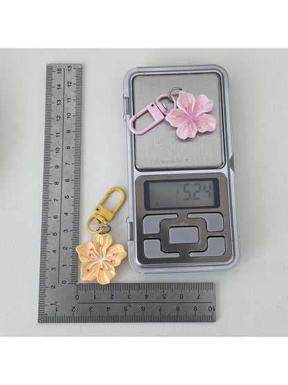 Keypus - Sweet Floral Pendant Key Ring Charm Keychain