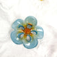 Beau - Glossy Hollow Flower Shape Claw Clip