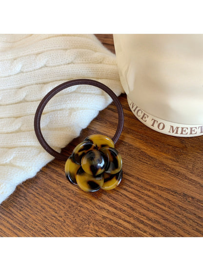 Gifty - Iridescent Acetate Flower Hair Tie