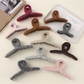 Beau - Solid Color Looped Top Hair Claw Clip