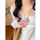 Nozari - Woven Floral Pendant Collarbone Necklace