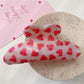 Beau - Sweet Valentine's Day Heart-Shaped Hair Clip