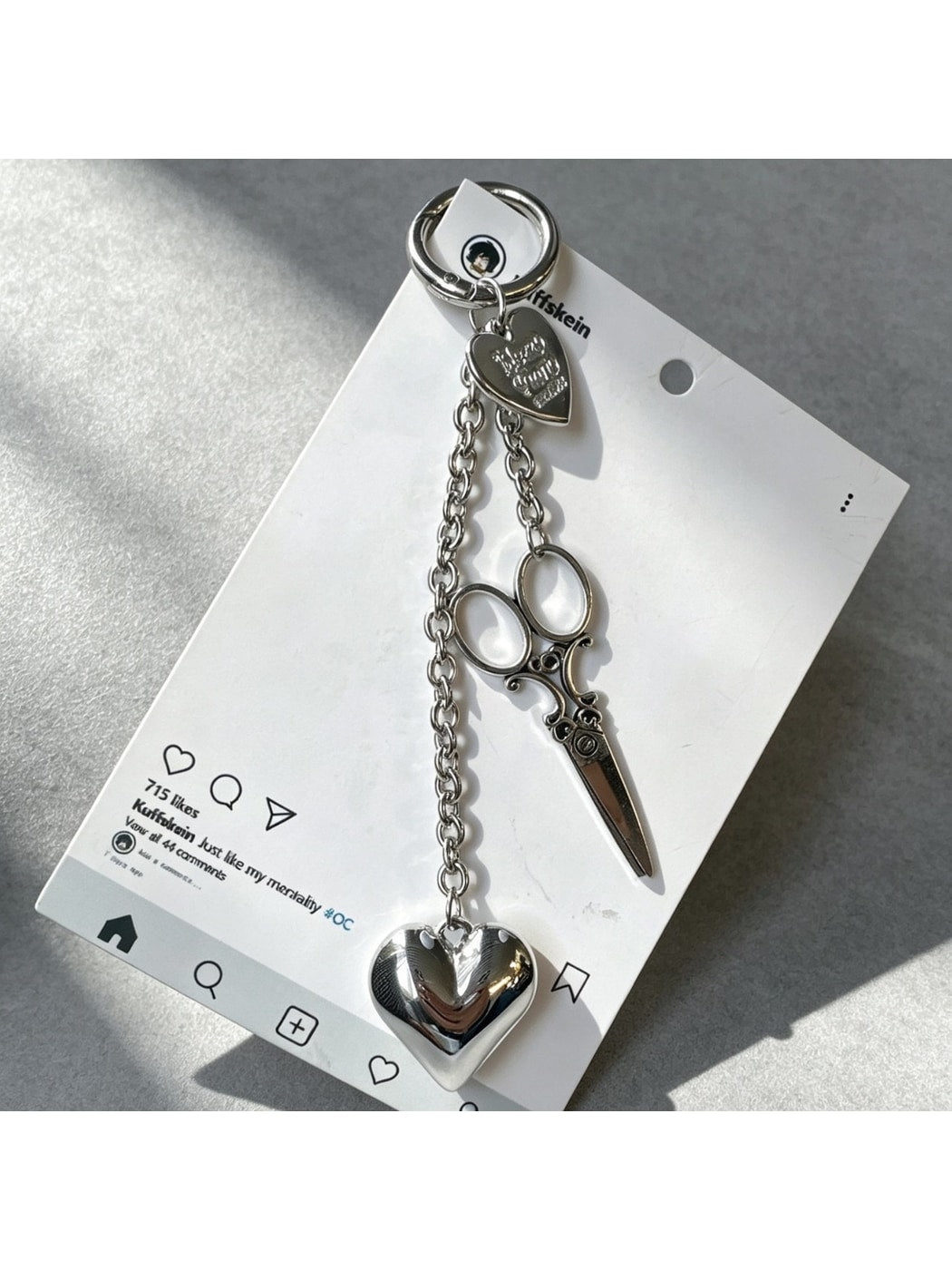 Keypus - Decorative Alloy Bag Charm Pendant Keychain