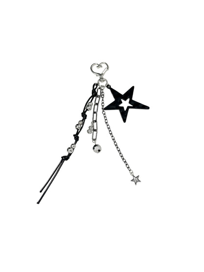 Keypus - Minimal Star Pendant Bag Charm Keychain