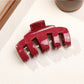 Beau - Soft Feel Arched Plastic Hair Styling Claw Clip