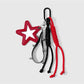 Keypus - Y2K Star Mirror Woven Cord Bag Charm Keychain