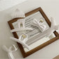 Beau - Elegant White Hair Claw Clip