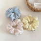 Gifty - Polyester Textured Knit Elastic Scrunchie