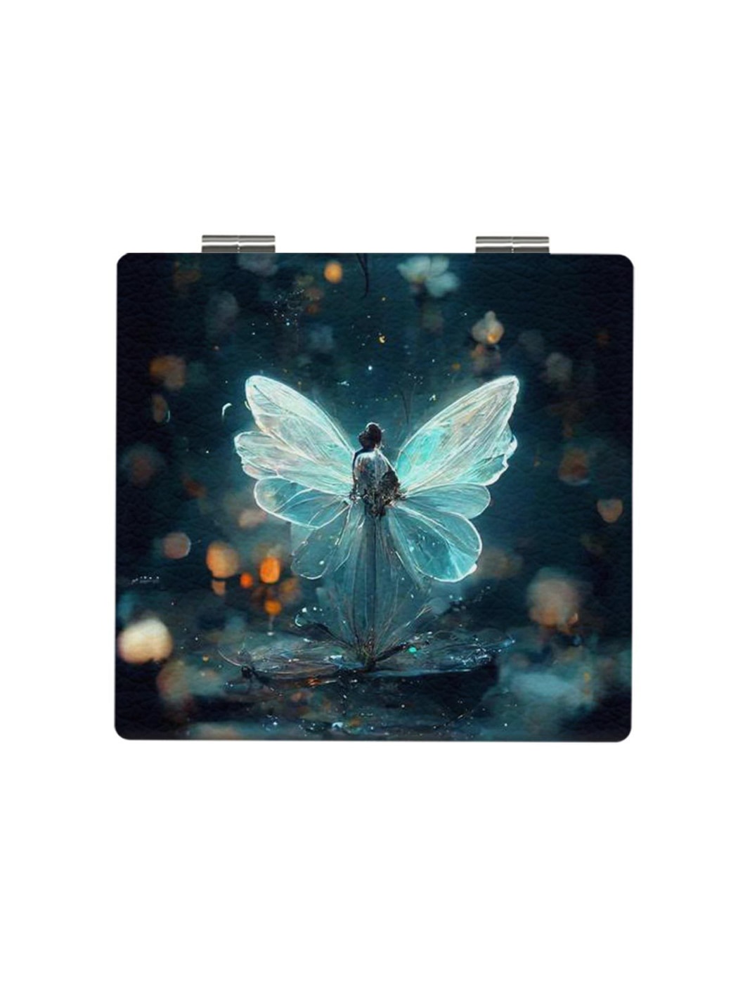 Mirroray - Portable Square Printed Pocket Makeup Mirror