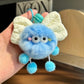 Keypus - Bow Coal Plush Keychain