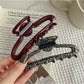 Beau - Geometric Hollow Acetate Alloy Claw Clip