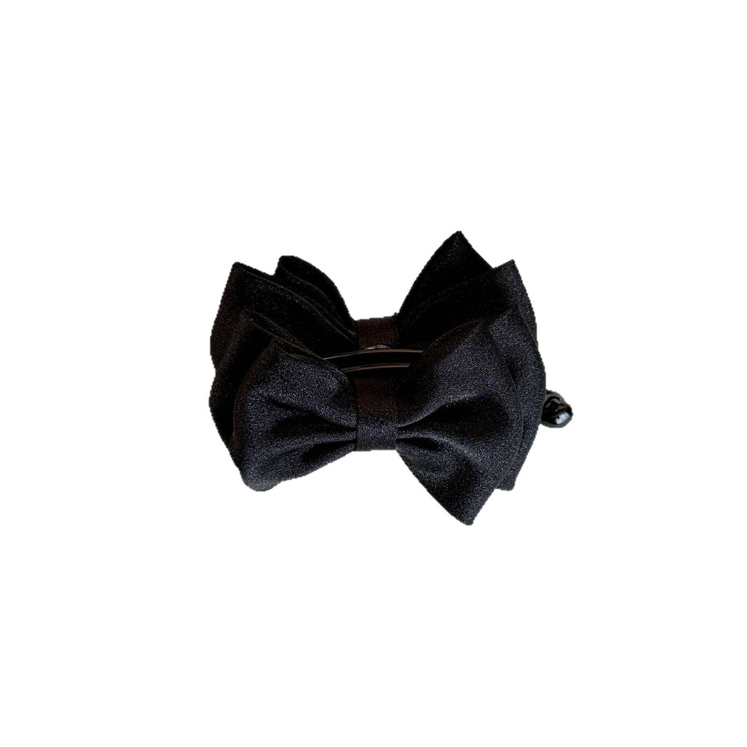 Beau - Elegant Solid Bow Banana Clip